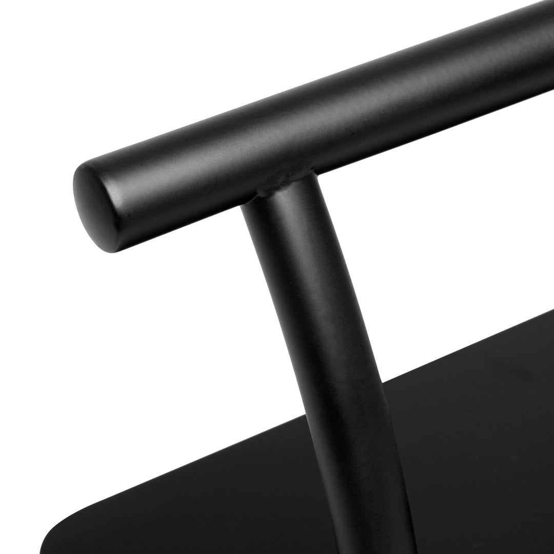 Fotstöd frisör Gabbiano L005S - Svart - bild 3