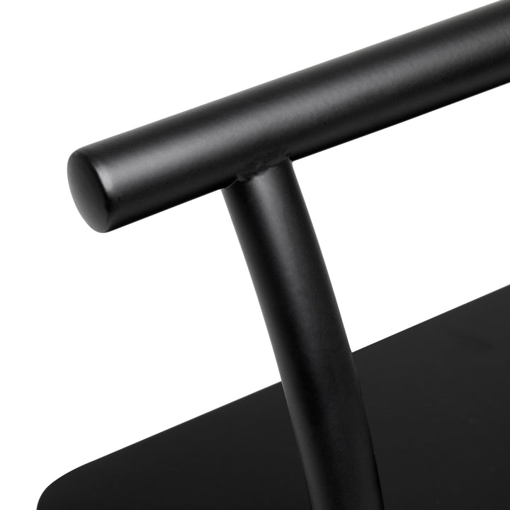 Fotstöd frisör Gabbiano L005S - Svart - bild 3