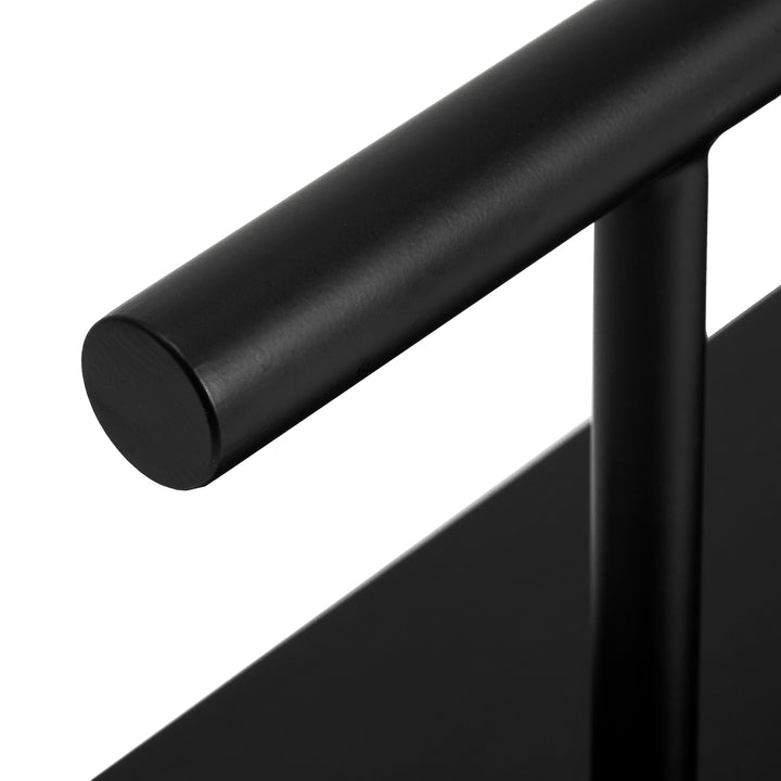 Fotstöd frisör Gabbiano L008B - Svart - bild 3