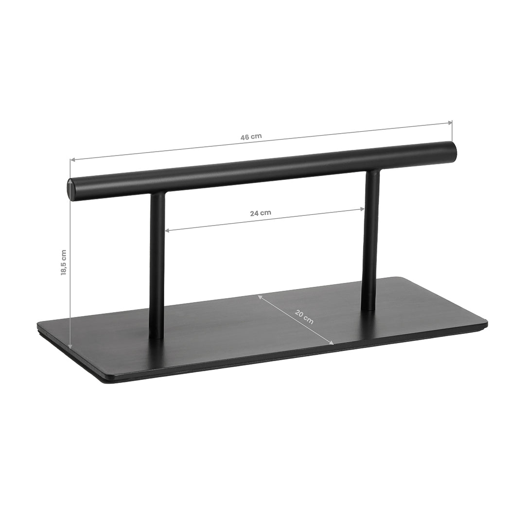 Fotstöd frisör Gabbiano L008B - Svart - bild 5