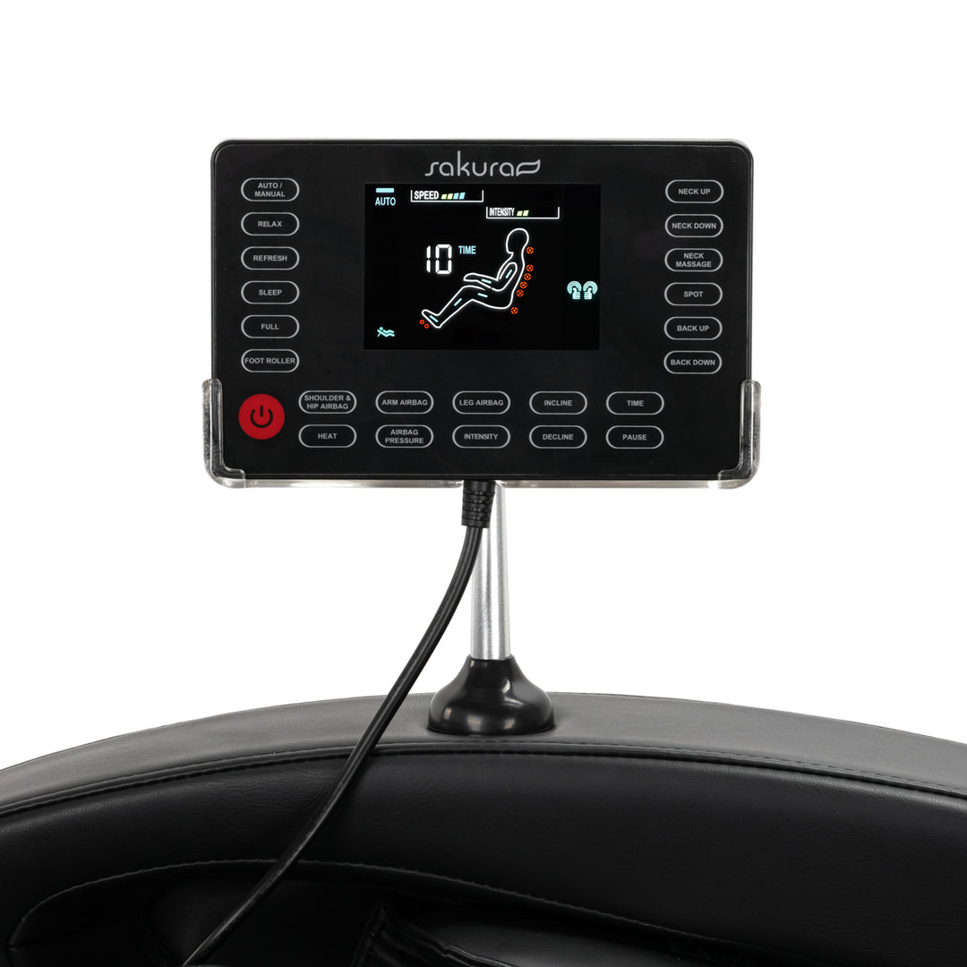 Elektrisk Massagefåtölj Sakura Standard 801 - Svart/Röd - bild 16