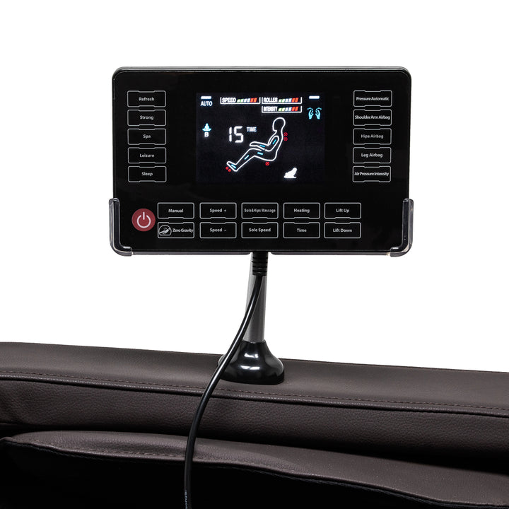 Massagestoel Elektrisch Sakura Classic 306A Bruin - afbeelding 8