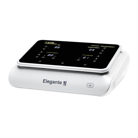 Pressoterapi Apparat Elegante Platinum T8108 med Infraröd och EMS Vit