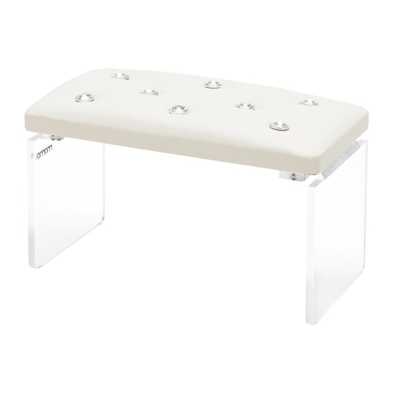 Armstöd naglar Momo Diamond Ecru