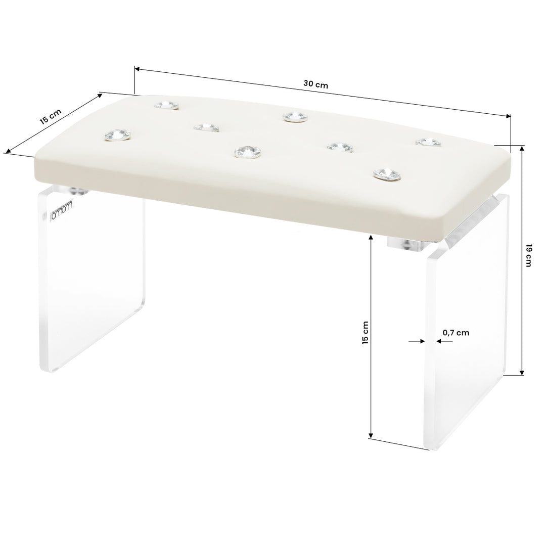 Armstöd manikyr Momo Diamond Ecru - bild 4