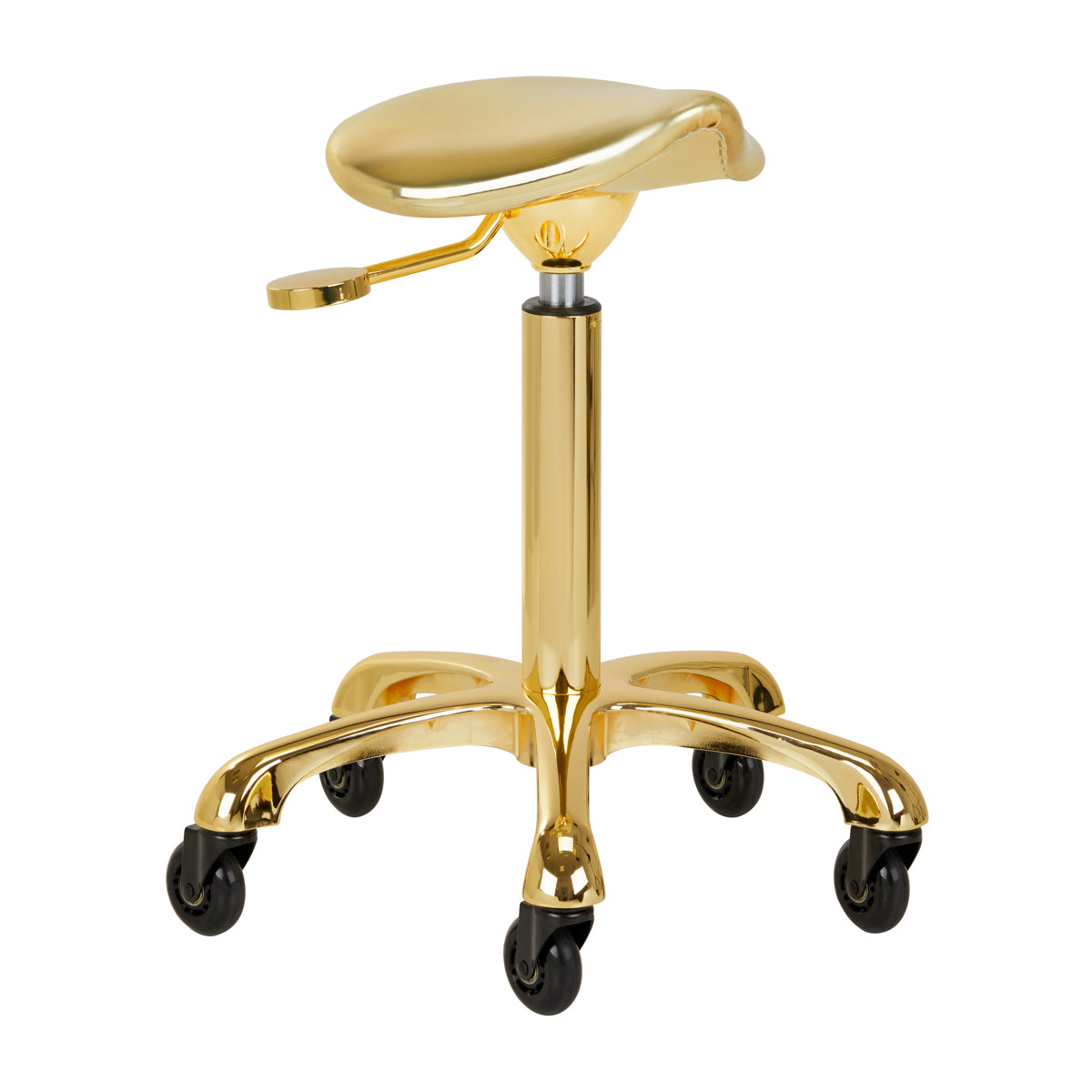 Taburett Sadelstol Gabbiano Roll Speed Guld