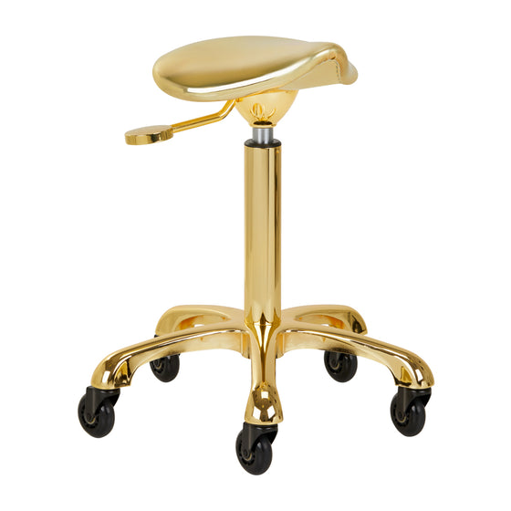 Taburett Sadelstol Gabbiano Roll Speed – Guld