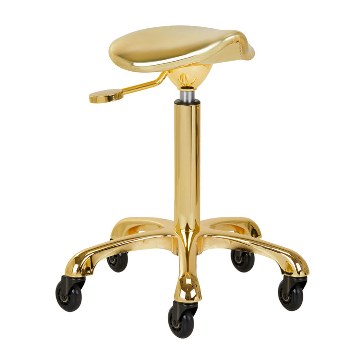 Taburett Sadelstol Gabbiano Roll Speed Guld
