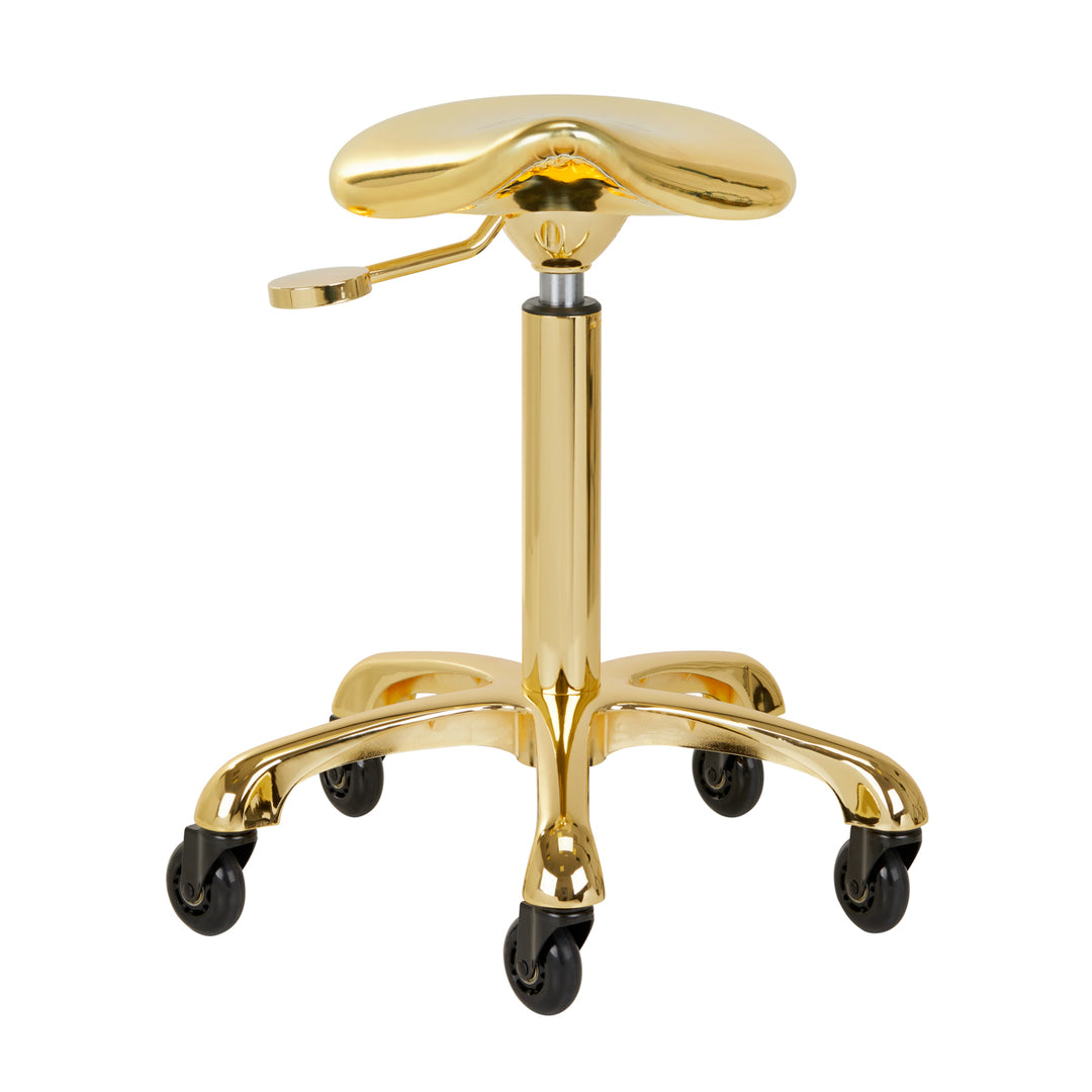 Taburett Sadelstol Gabbiano Roll Speed Guld - bild 3