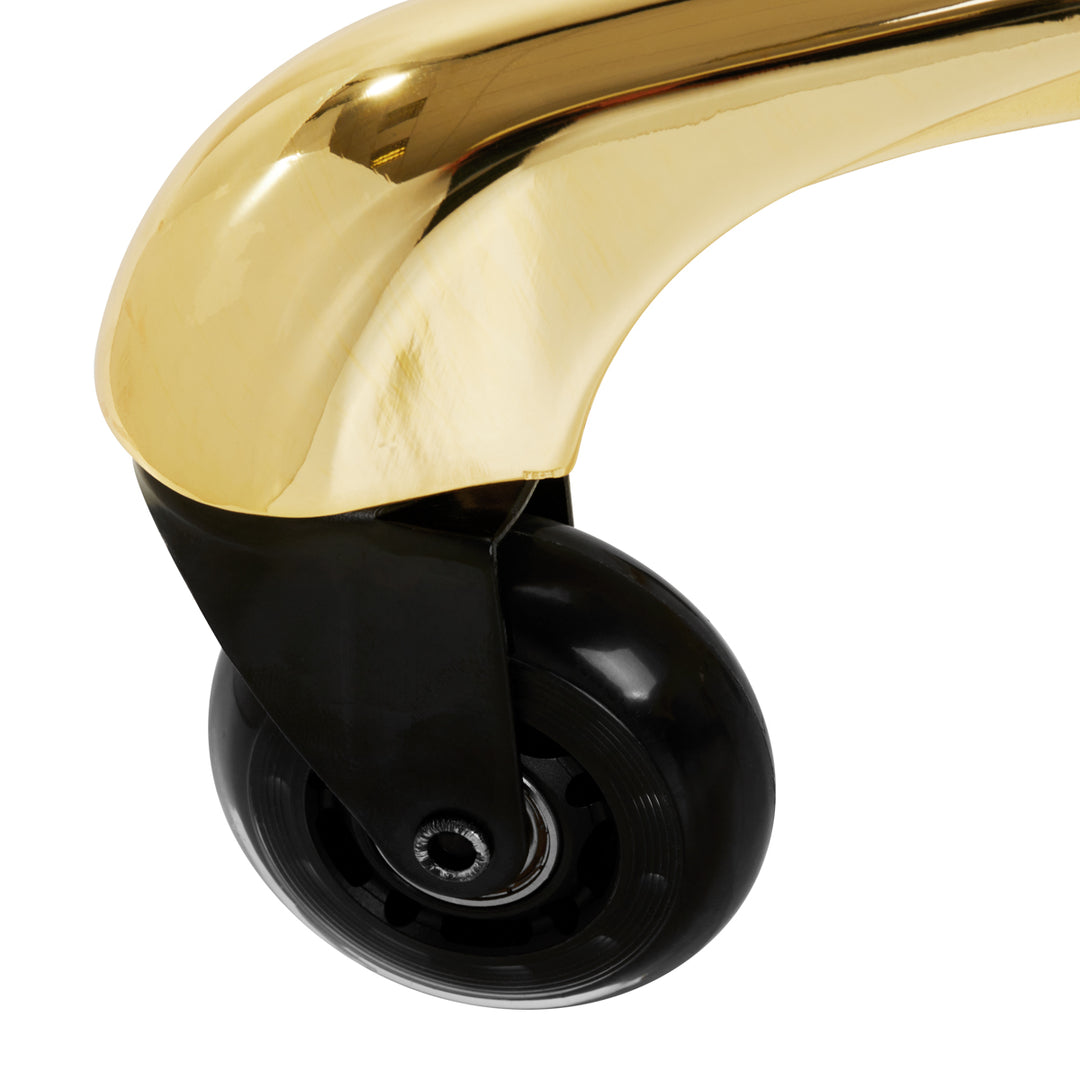 Taburett Sadelstol Gabbiano Roll Speed Guld - bild 7