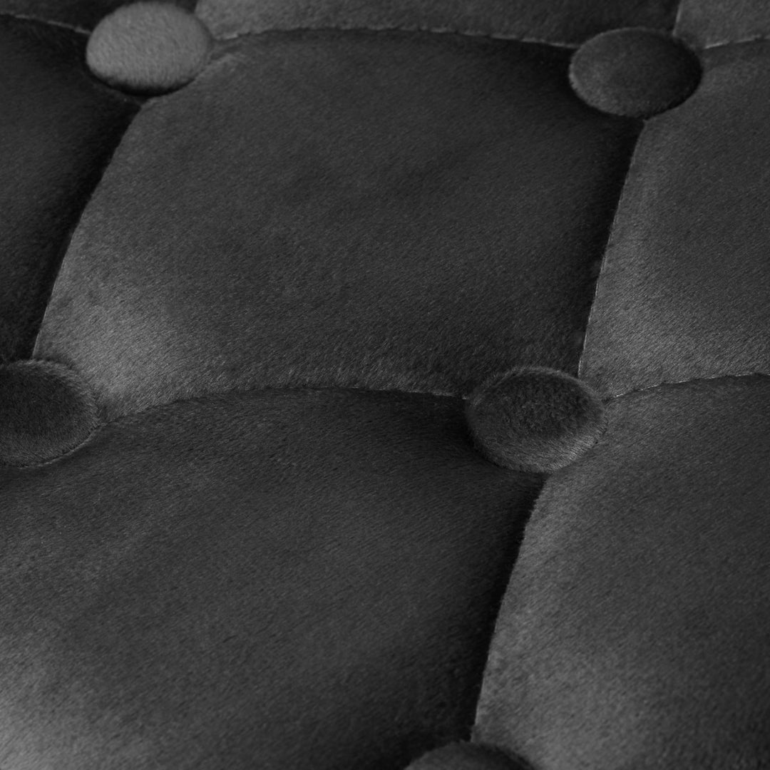 Taburett 4Rico QS-OF213G i sammet - Guld/Grå - bild 7