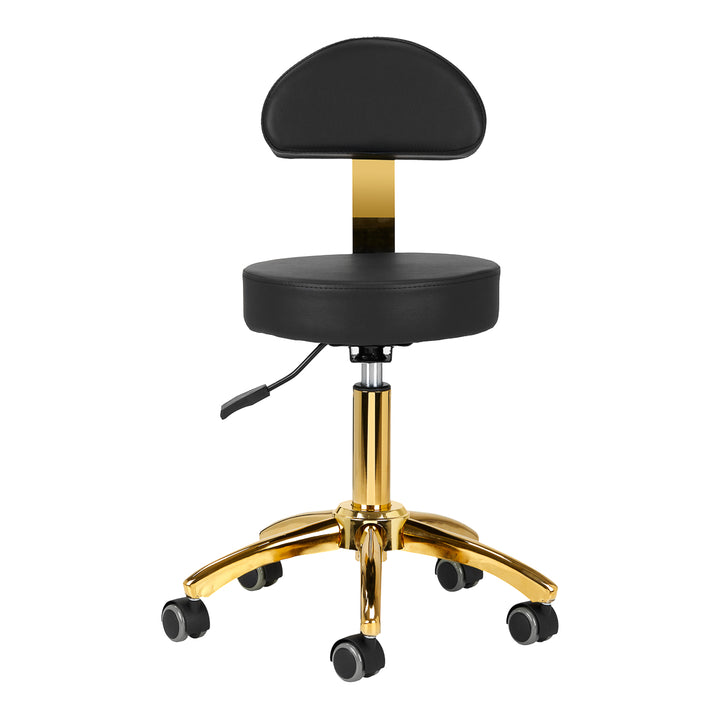 Taburett AM-304G Justerbar Guld-Svart - bild 3
