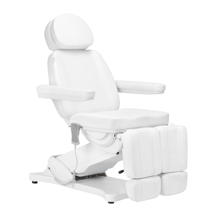 Elektrisk behandlingsstol Sillon Classic Pedi 2 motorer - Vit