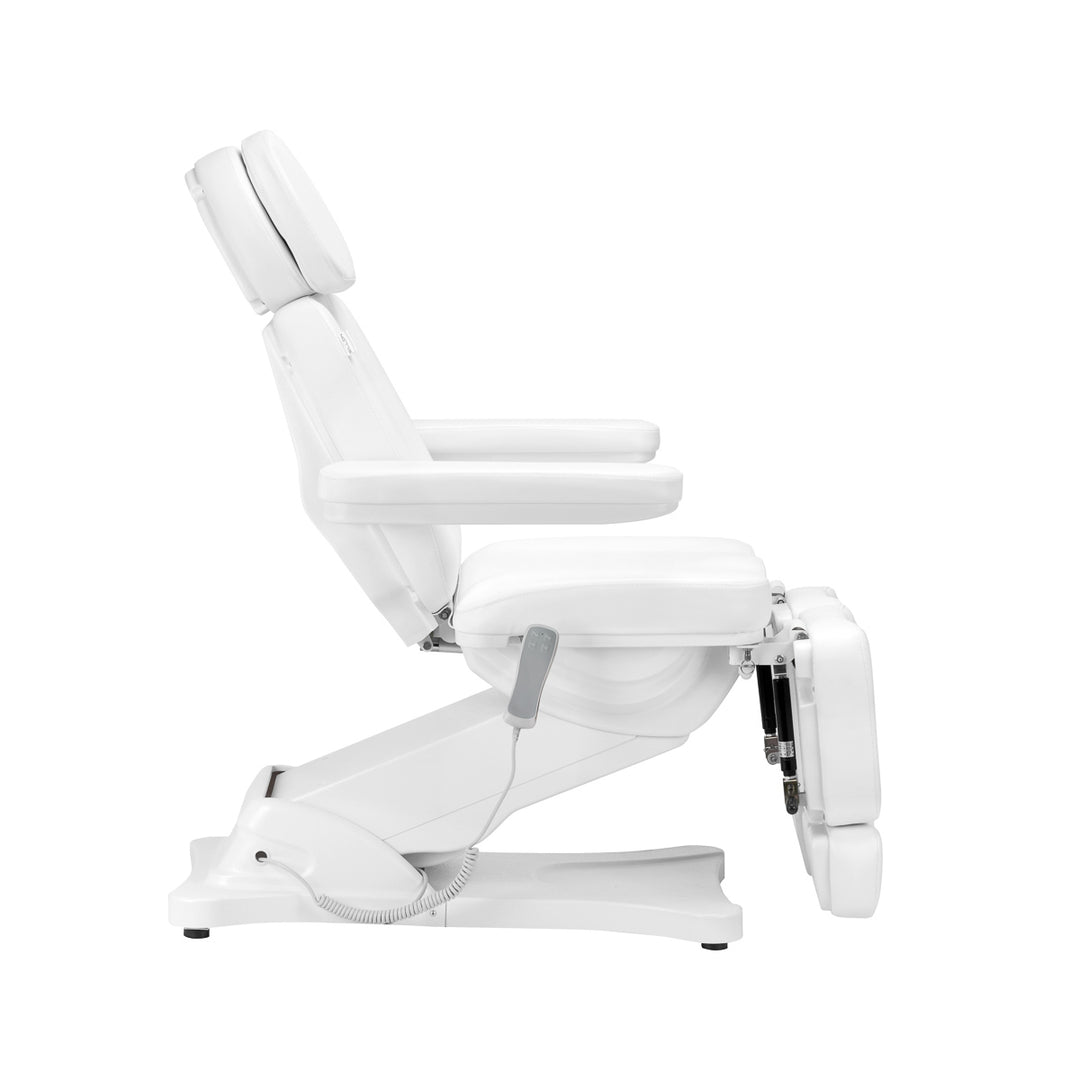 Elektrisk behandlingsstol Sillon Classic Pedi 2 motorer - Vit - bild 4