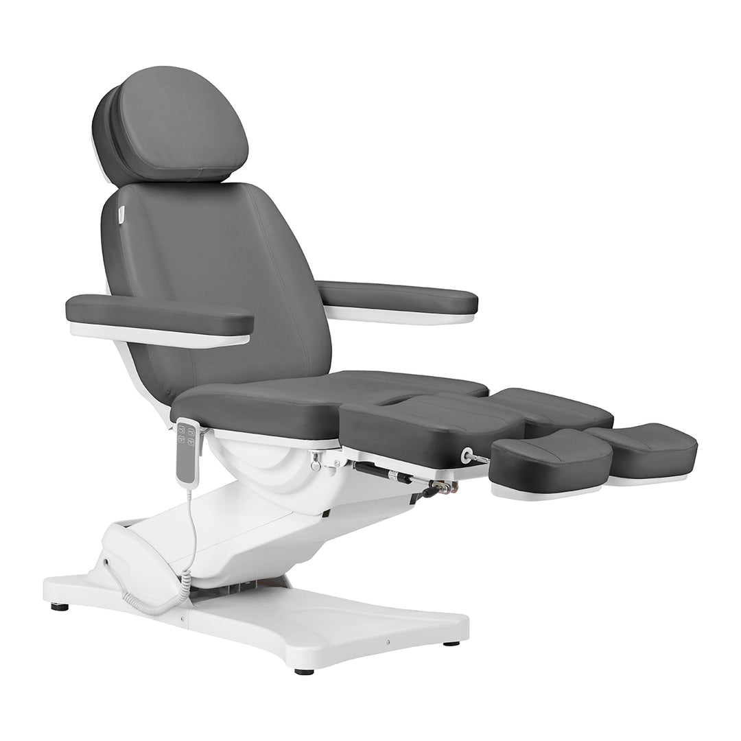 Elektrisk behandlingsstol Sillon Classic Pedi 2 motorer - Grå - bild 3