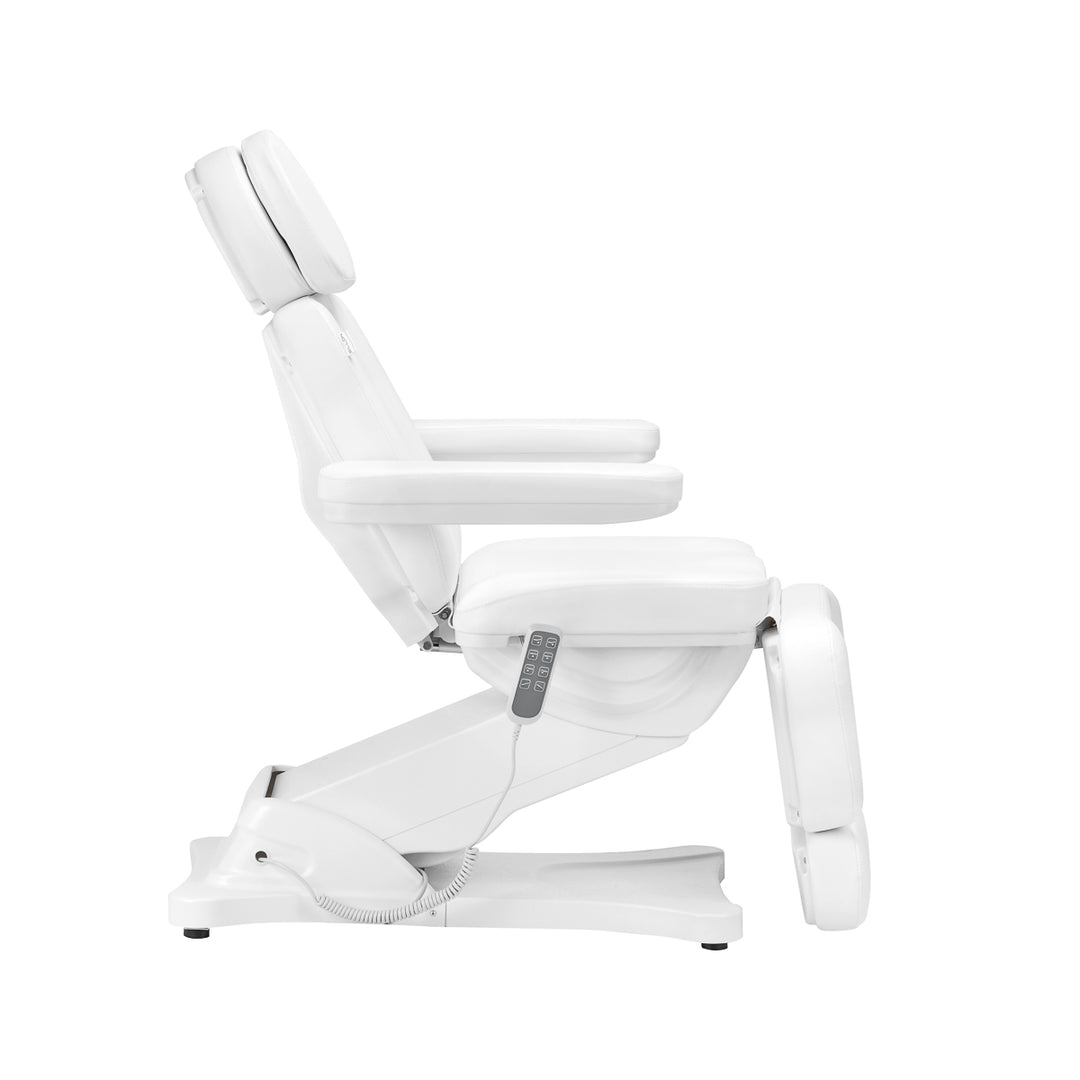 Elektrisk behandlingsstol Sillon Classic 4 motorer med tilt - Vit - bild 4