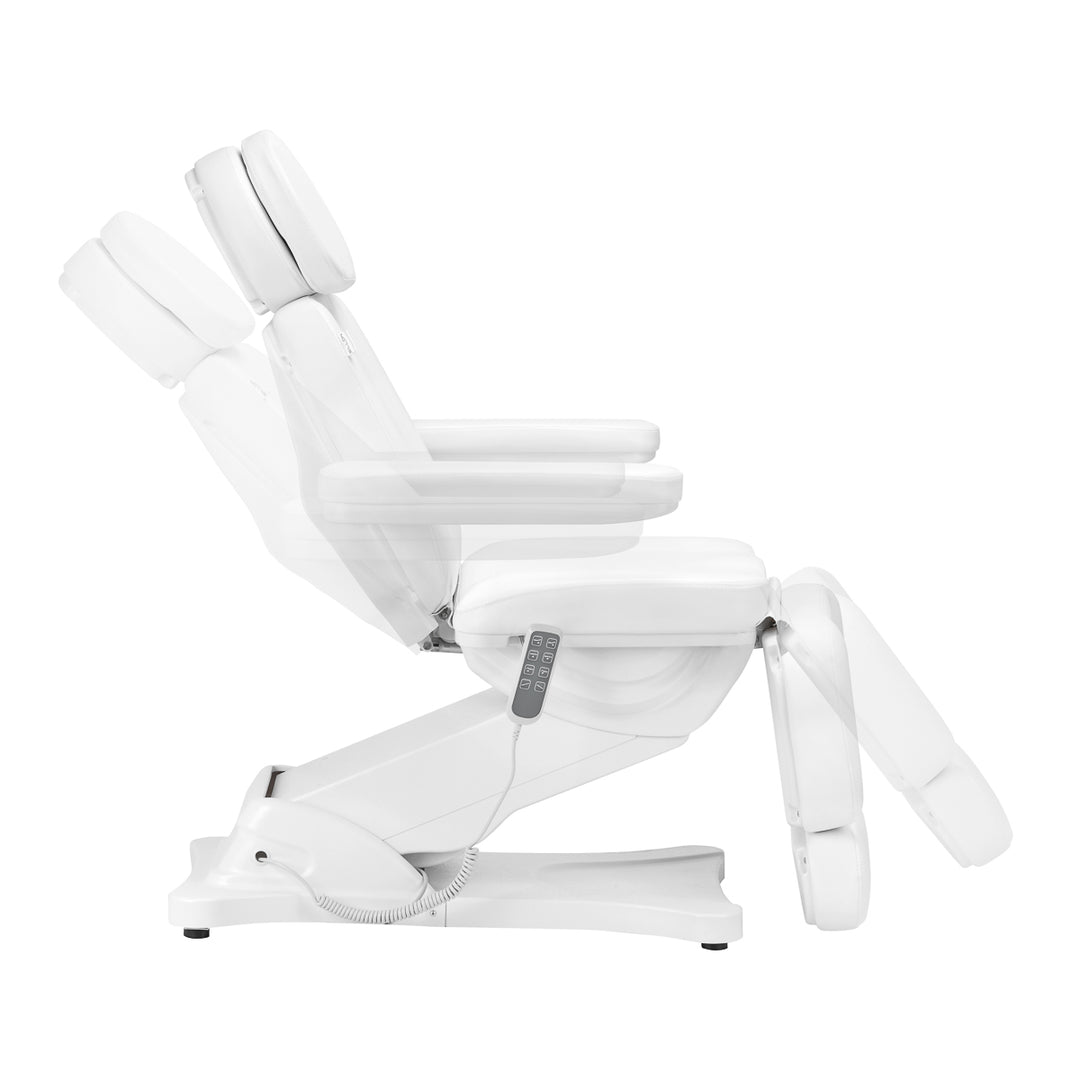 Elektrisk behandlingsstol Sillon Classic 4 motorer med tilt - Vit - bild 5