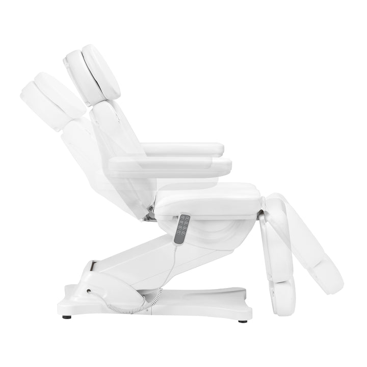 Elektrisk behandlingsstol Sillon Classic 4 motorer med tilt - Vit - bild 5
