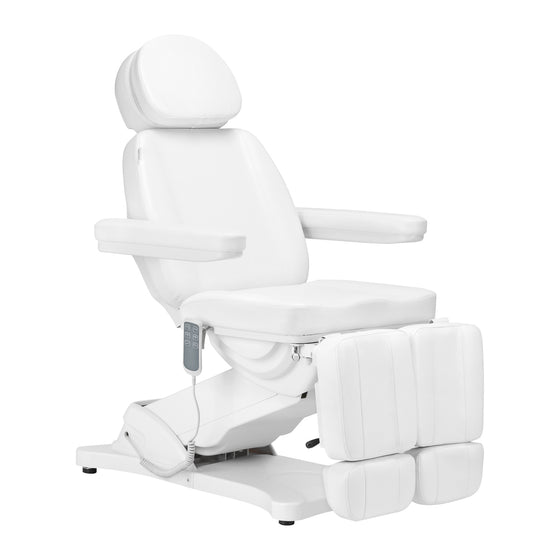 Elektrisk behandlingsstol Sillon Classic 3 motorer med tilt - Vit