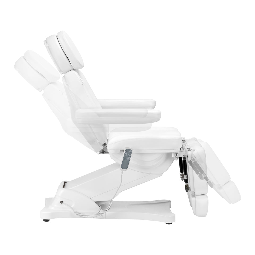 Elektrisk behandlingsstol Sillon Classic 3 motorer med tilt - Vit - bild 5