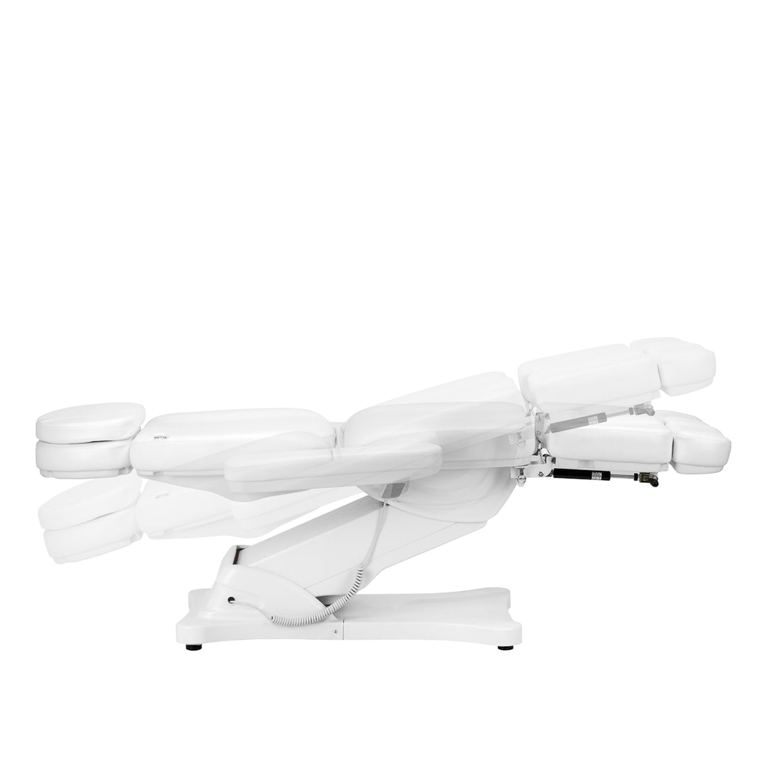 Elektrisk behandlingsstol Sillon Classic 3 motorer med tilt - Vit - bild 7