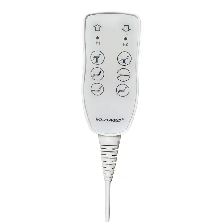 Elektrisk behandlingsstol Azurro 891 3 motorer - Grå - bild 10