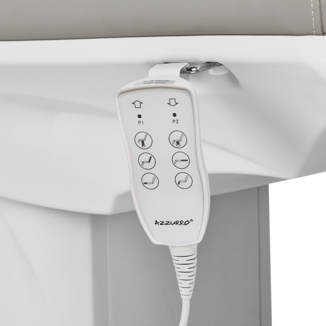 Elektrisk behandlingsstol Azurro 891 3 motorer - Grå - bild 11