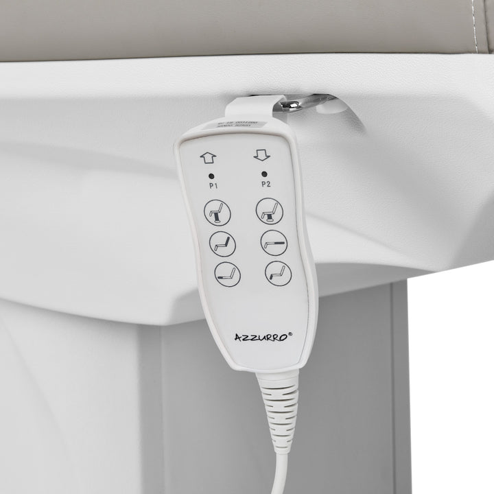 Elektrisk behandlingsstol Azurro 891 3 motorer - Grå - bild 11