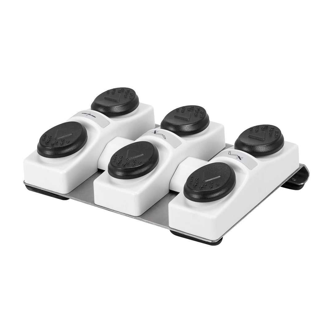 Elektrisk behandlingsstol Azurro 803D 3 motorer - Grå - bild 11