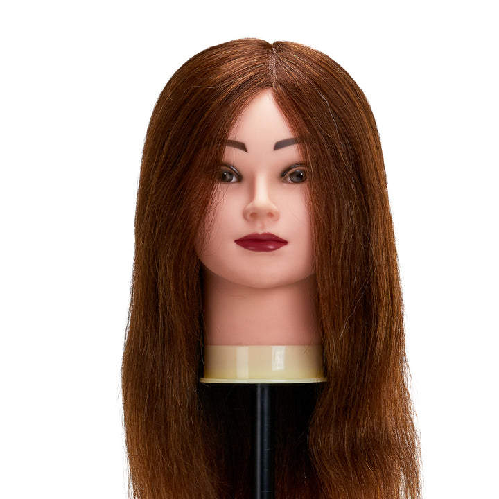 Kappershoofd Gabbiano WZ1 Echt Haar 42 cm Bruin