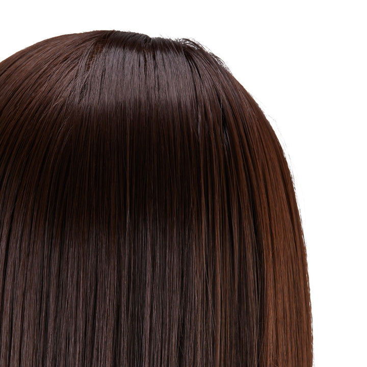 Kappershoofd met Baard Gabbiano WZ4 Synthetisch Haar Bruin - afbeelding 5