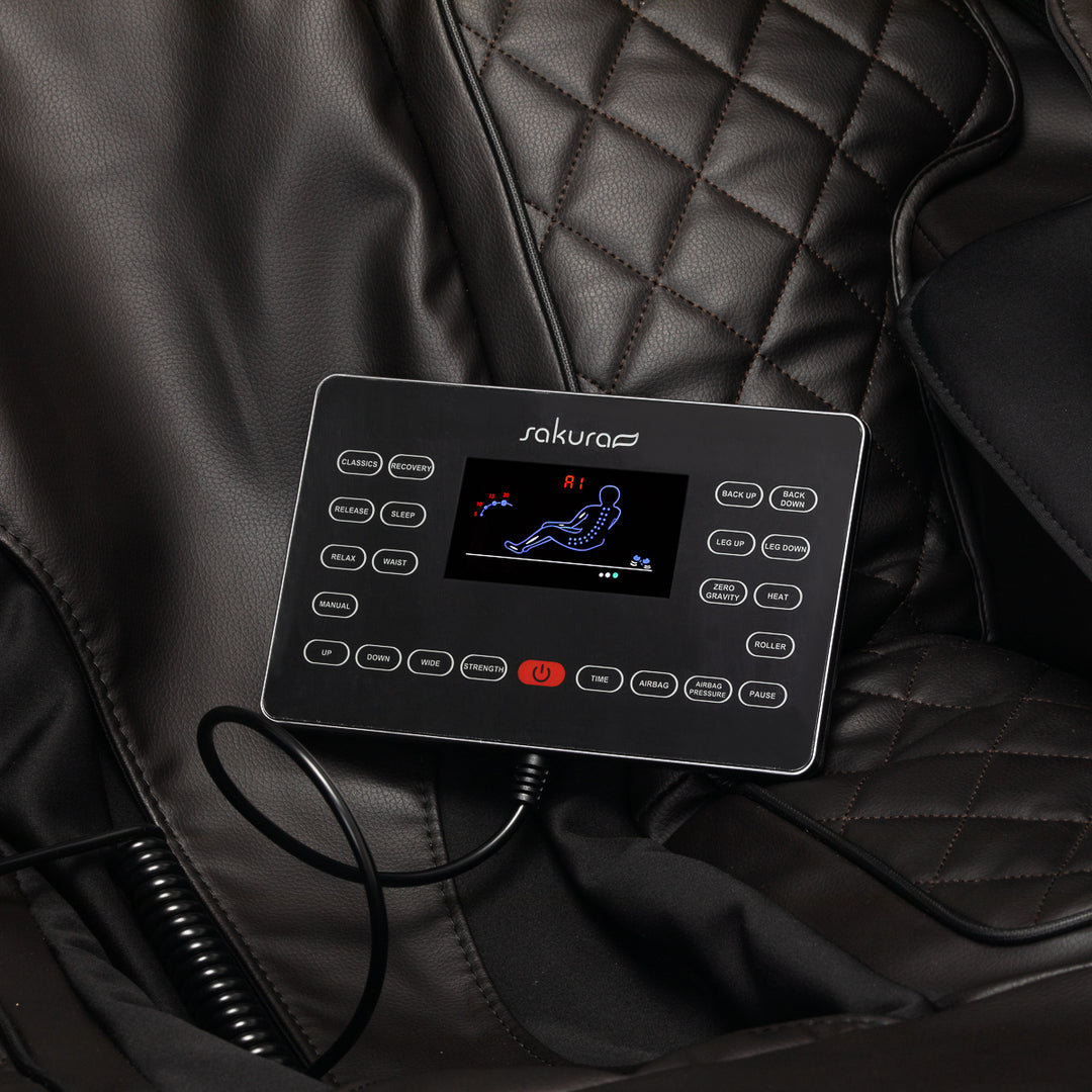 Elektrisk Massagefåtölj Sakura Comfort Plus 806 - Svart - bild 12