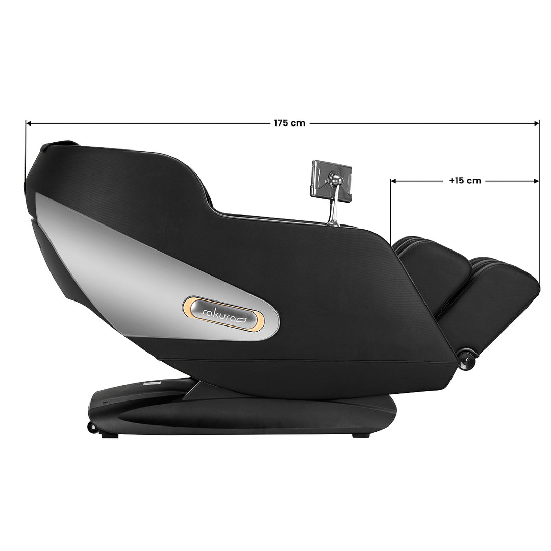 Elektrisk Massagefåtölj Sakura Comfort Plus 806 - Svart - bild 18