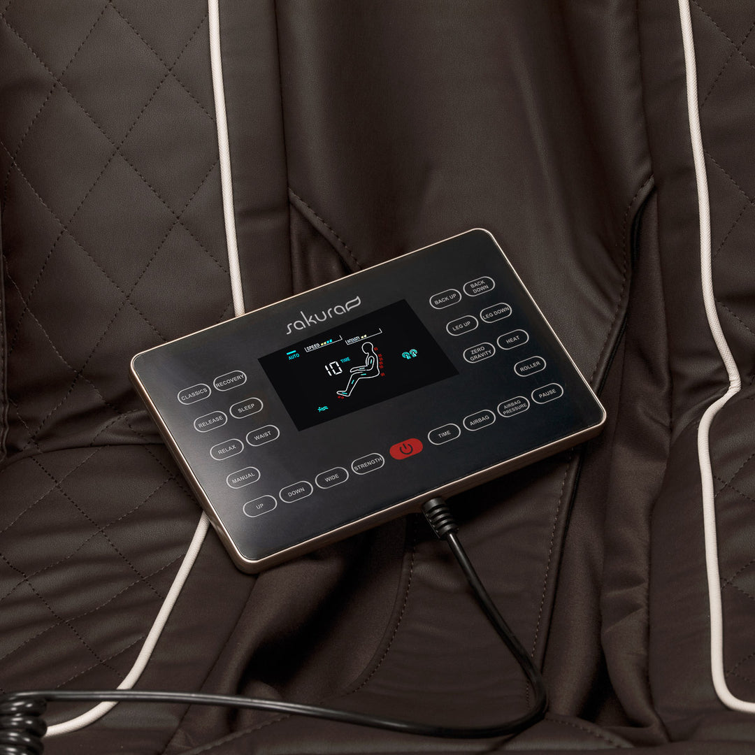 Elektrisk Massagefåtölj Sakura Comfort Plus 806 - Brun - bild 15
