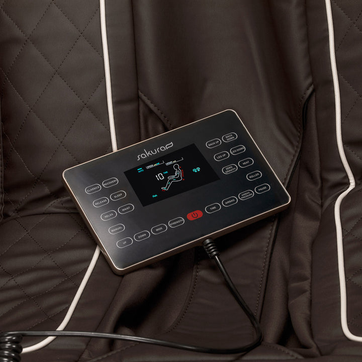 Elektrisk Massagefåtölj Sakura Comfort Plus 806 - Brun - bild 15