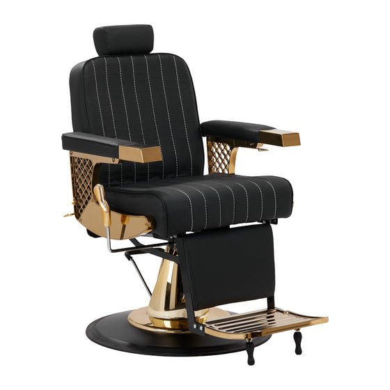 Barberstol Gabbiano Marcus Guld/Svart