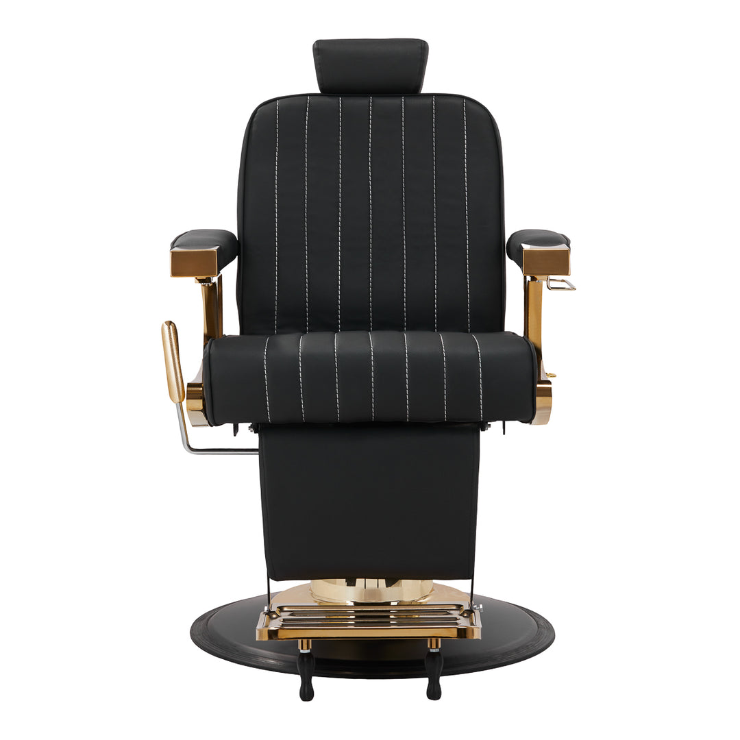 Barberarstol Gabbiano Marcus - Guld/Svart - bild 2
