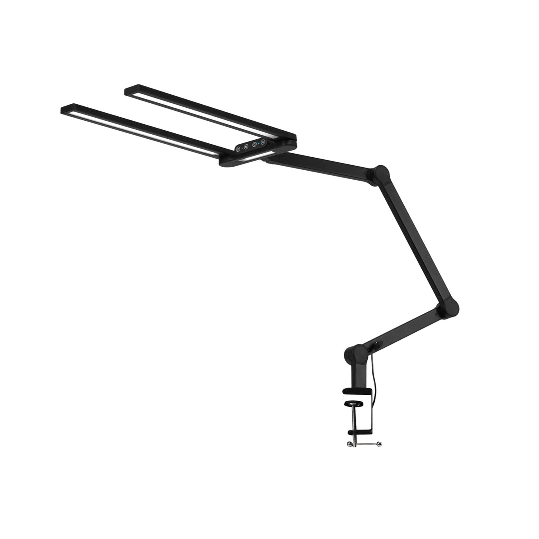 LED-lampa för naglar Glow L04 Svart med bordsfäste - bild 3