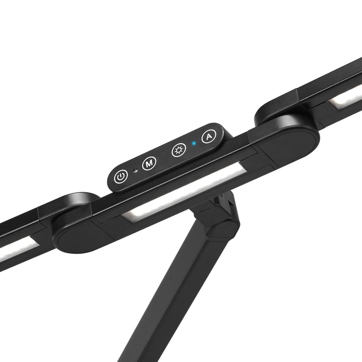 LED-lampa för naglar Glow L04 Svart med bordsfäste - bild 6