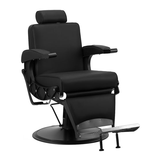 Barberstol Gabbiano Continental Svart
