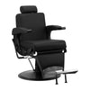 Barberstol Gabbiano Continental Svart