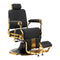 Barberstol Gabbiano Leonardo Guld/Svart