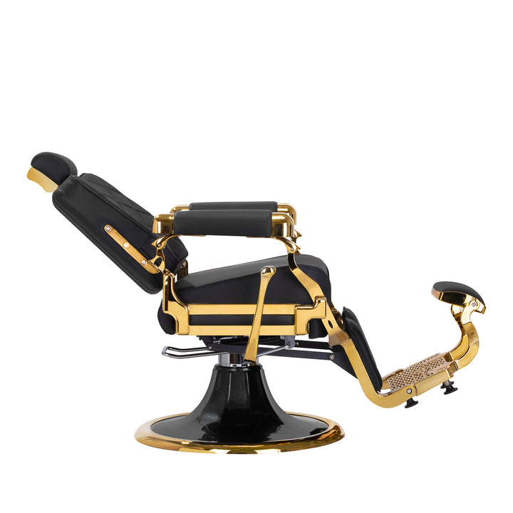 Barberarstol Gabbiano Leonardo - Guld/Svart - bild 5