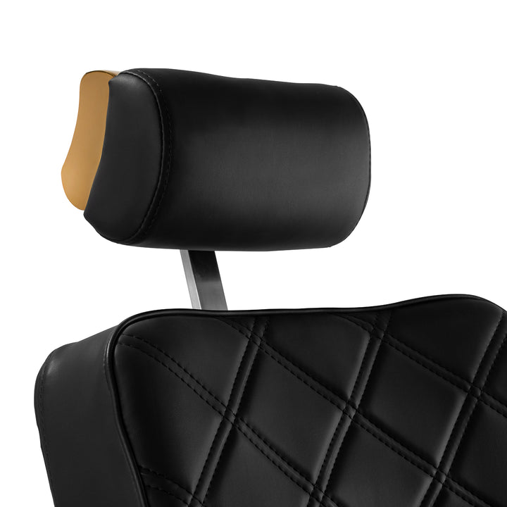 Barberarstol Gabbiano Leonardo - Guld/Svart - bild 8