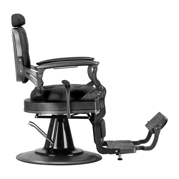 Barberarstol Gabbiano Niccolo - Svart - bild 4