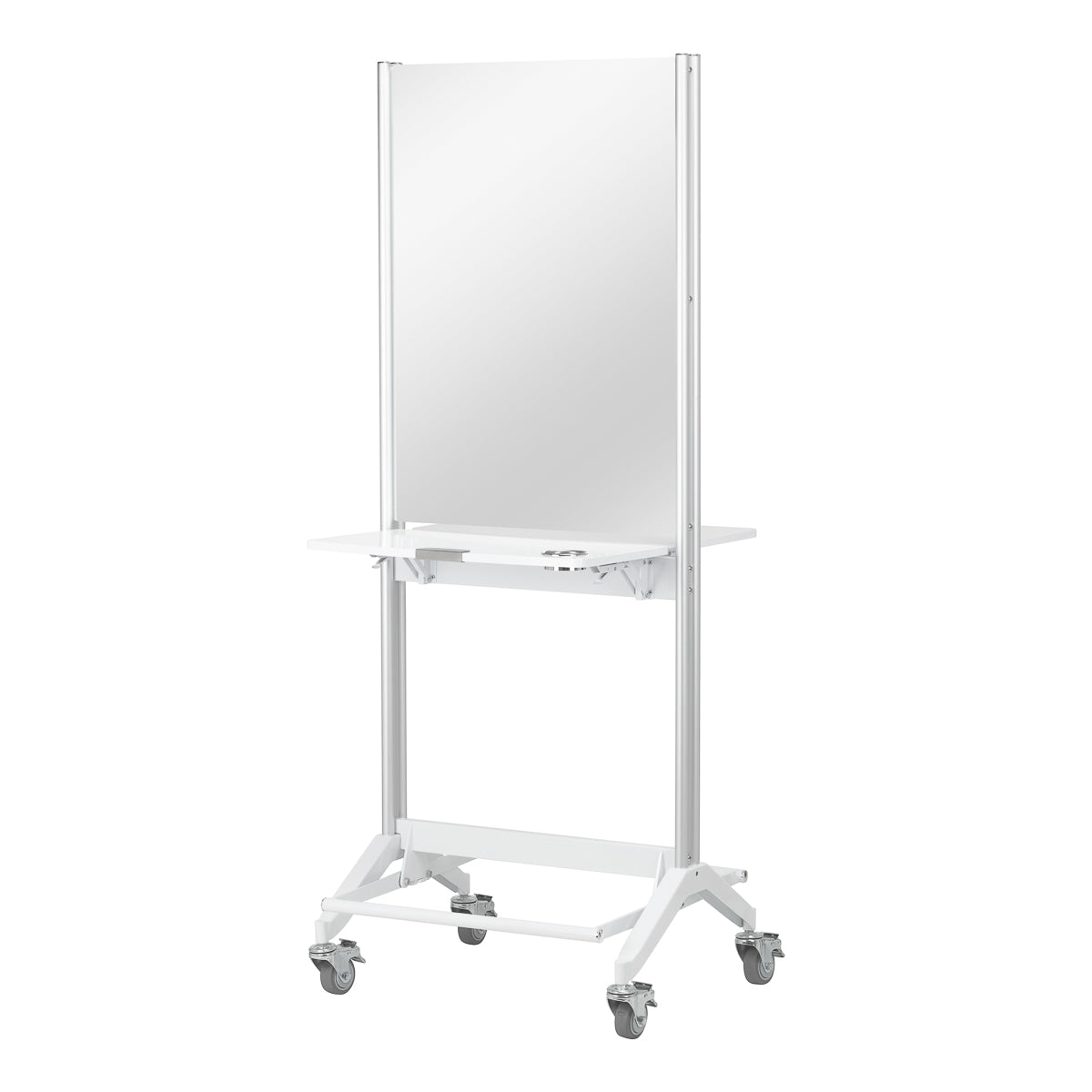 Kaptafel Mobiel Kapperssalon Gabbiano Dubbelzijdig MI-03 Wit