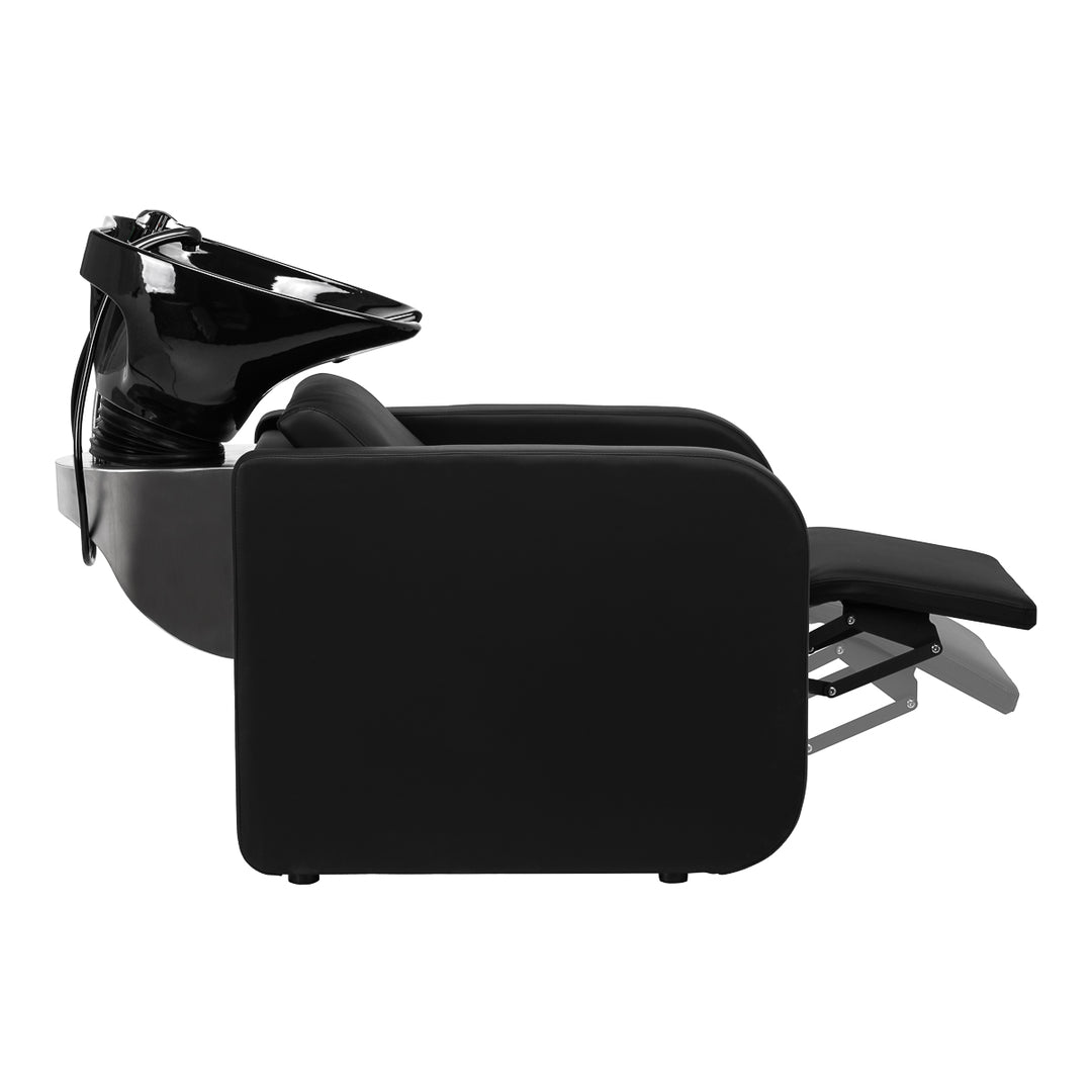 Schamponering med elektriskt fotstöd Gabbiano Sylvia Svart - bild 3