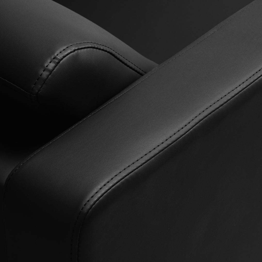 Schamponering med elektriskt fotstöd Gabbiano Sylvia Svart - bild 6