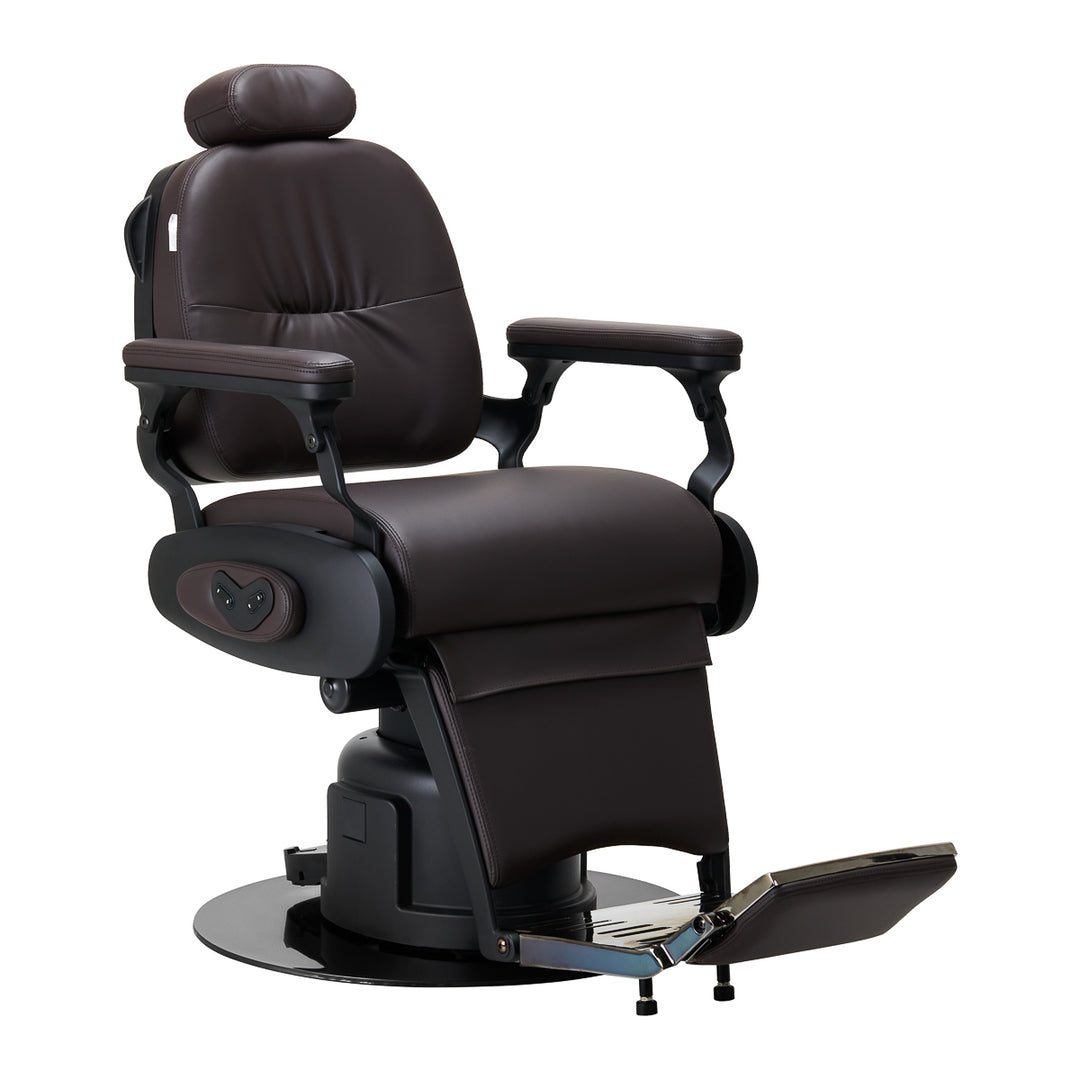Elektrisk barberarstol Gabbiano Duke - Brun