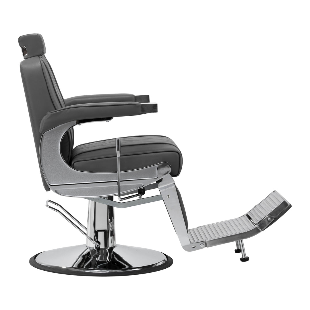 Barberarstol Hair System BM88066 - Grå - bild 2